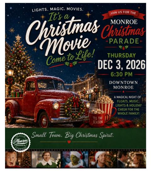 Monroe Christmas Parade: "Its a Christmas Movie Come to Life"