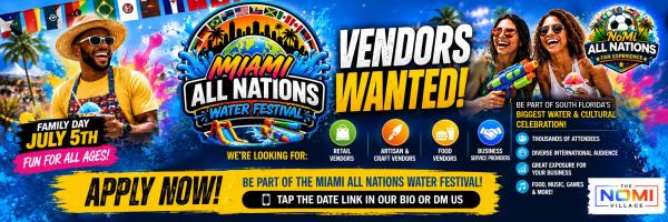 Miami All Nations Water Festival - July 5th