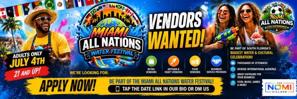 Miami All Nations Water Festival July 4th