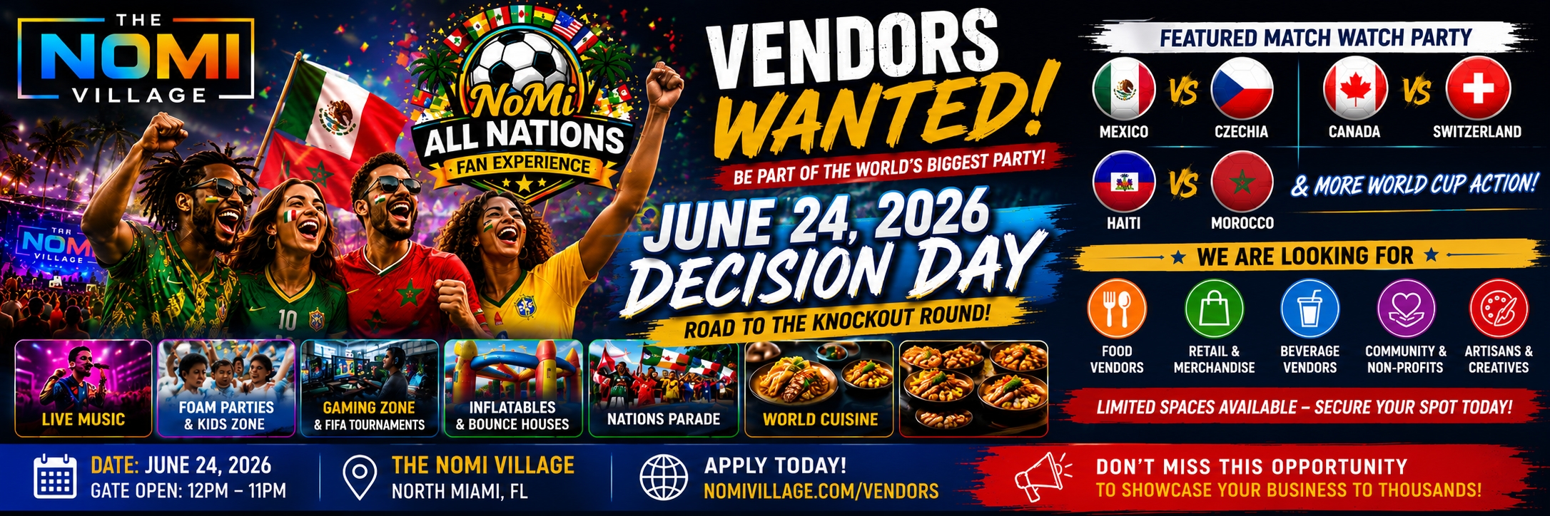 NOMI ALL NATIONS - DECISION DAY JUNE 24TH