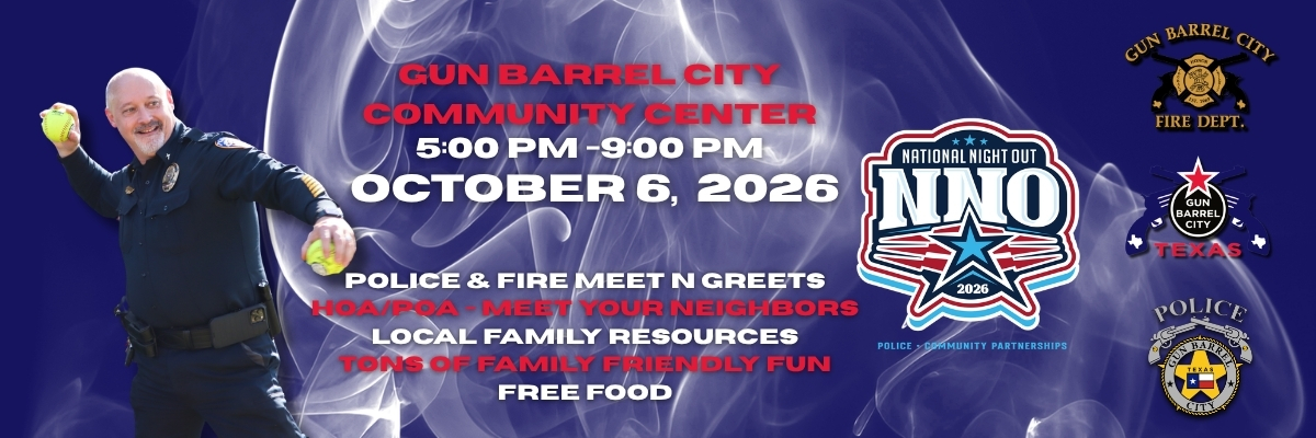 National Night Out - Gun Barrel City 2026