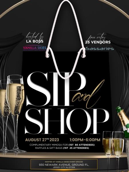 Sassaries Sip & Shop Event