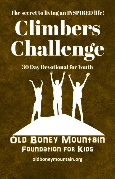 Youth group leader's request for "Climbers Challenge" devotional books