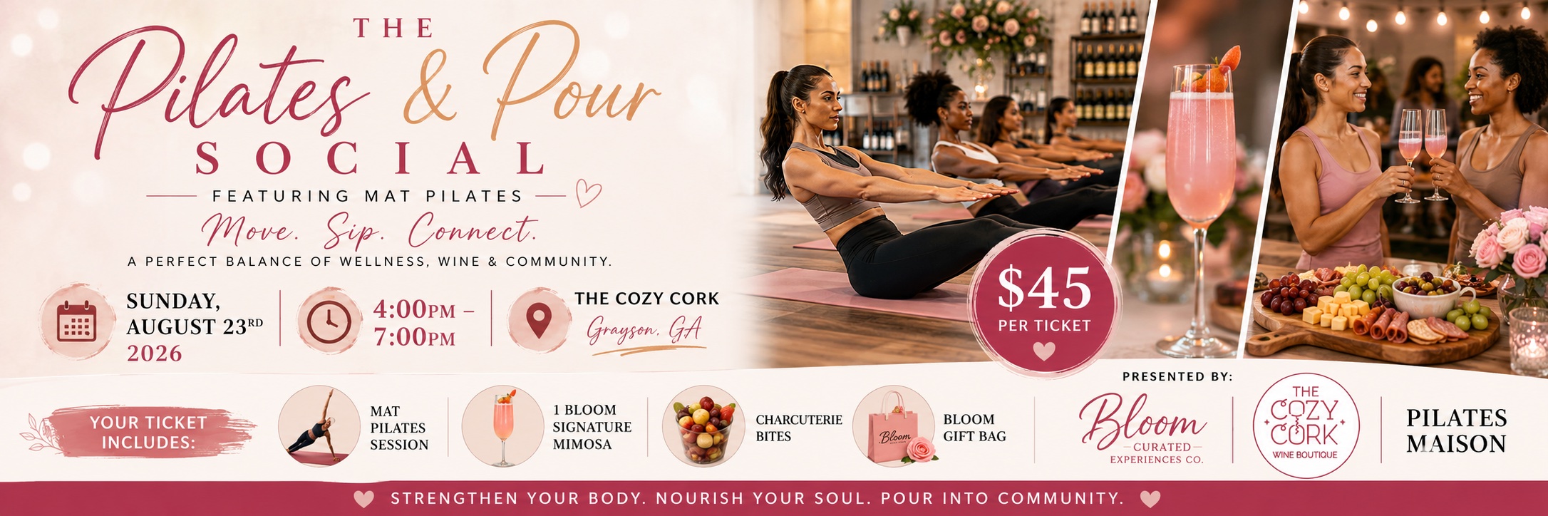 The Pilates & Pour Social
