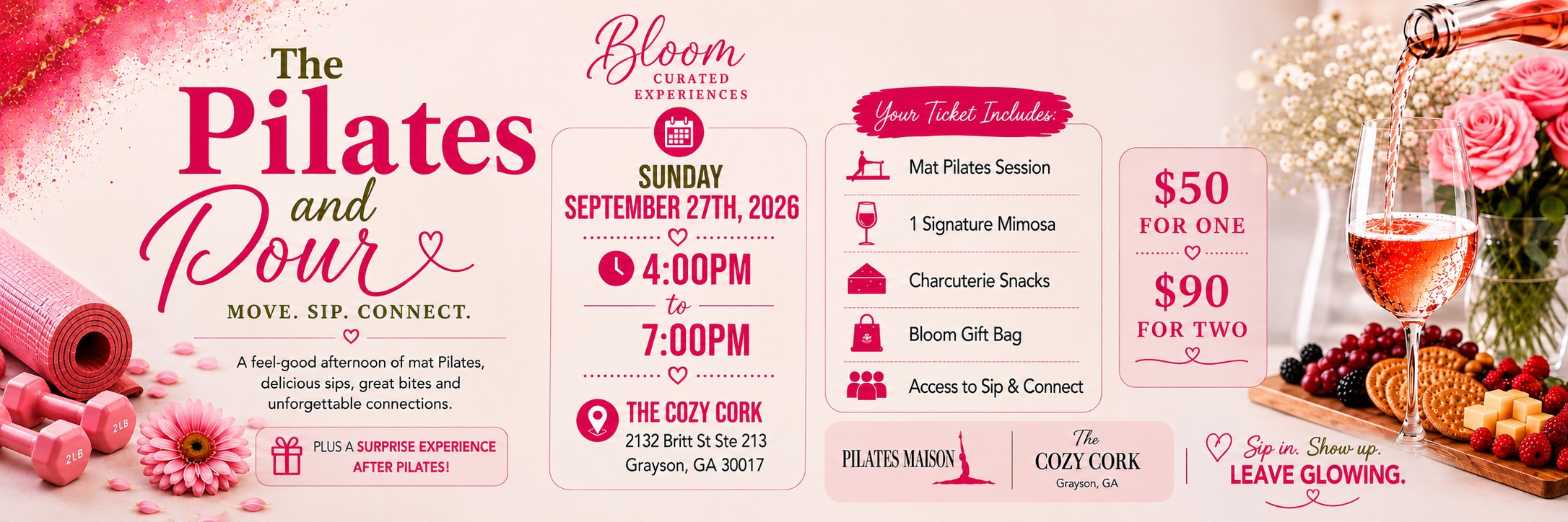 The Pilates & Pour Social