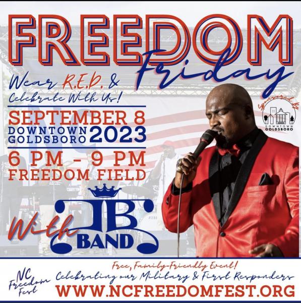 NC Freedom Fest: Freedom Friday Pre-Concert w/ Joe Brown & The Band