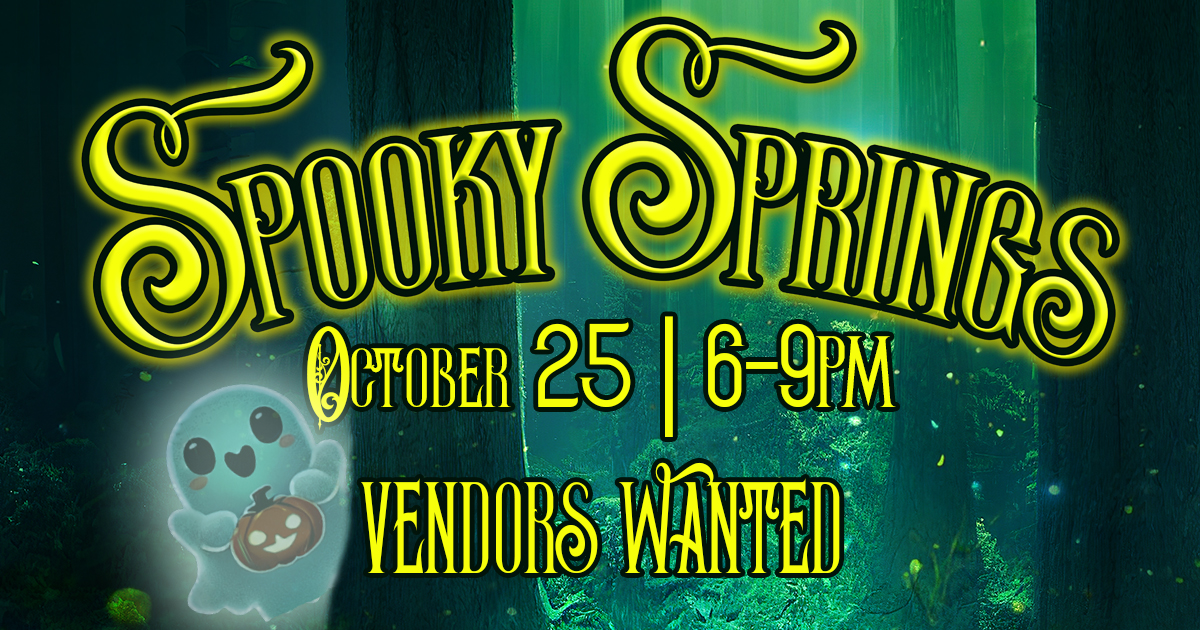 2025 Spooky Springs Trunk or Treat Vendor Application