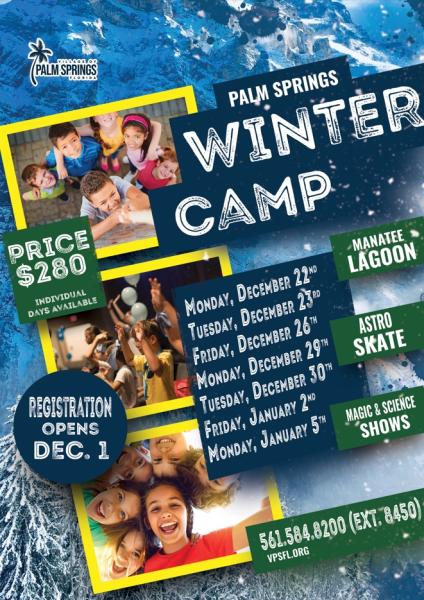 Village of Palm Springs 2025 Winter Camp Registration