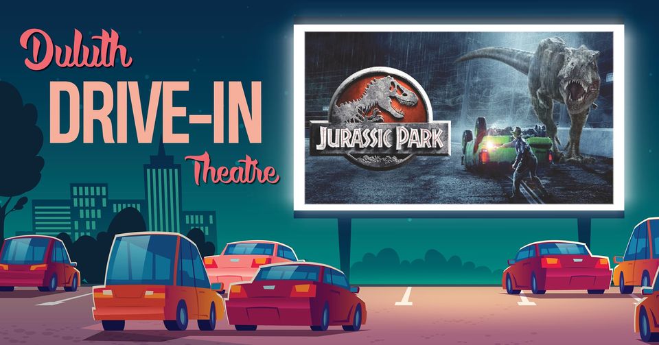 Drive- in Theatre Featuring Jurassic Park cover image