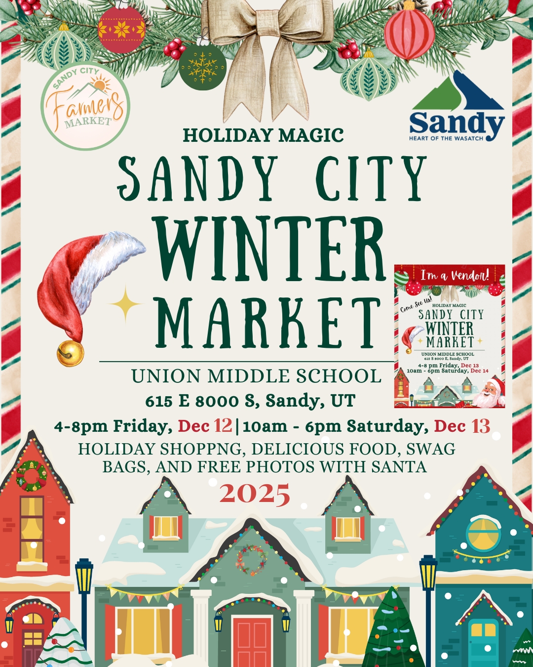 Sandy City Winter Market  2025