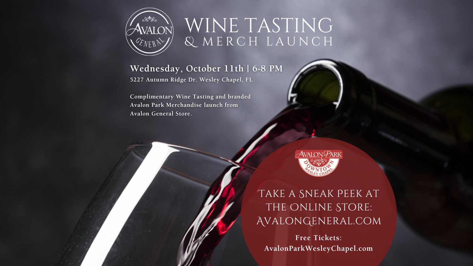 Avalon General Wine Tasting cover image