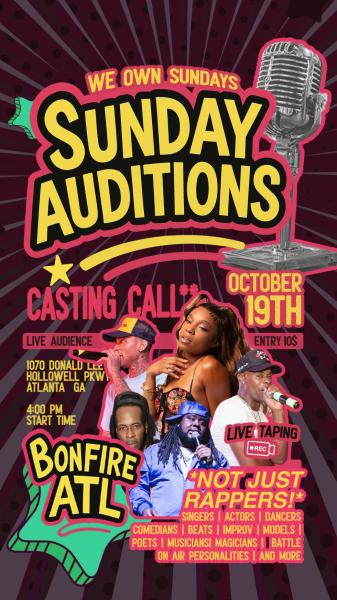 SUNDAY AUDITIONS