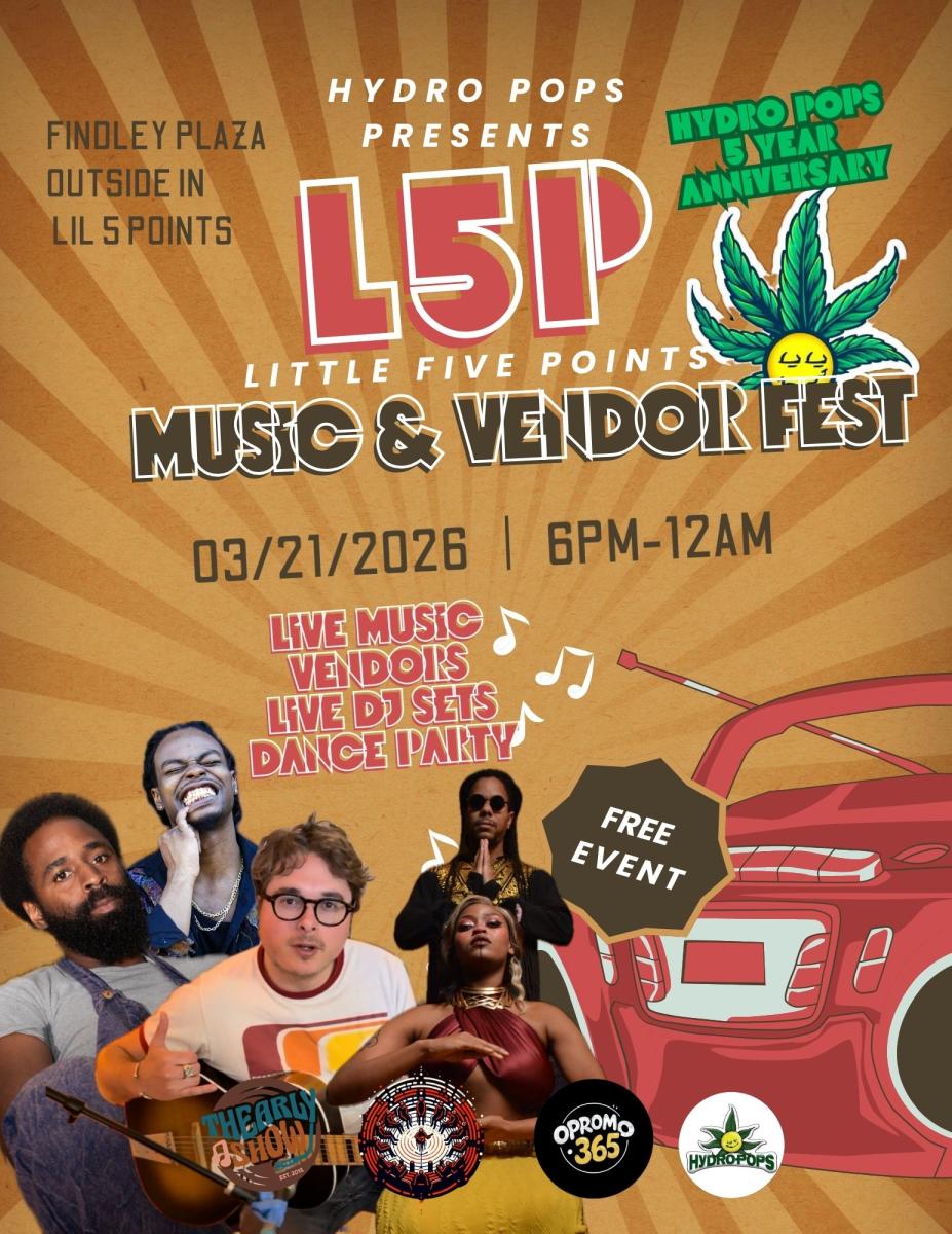 CALL FOR VENDORS- L5P Music & Vendor Festival via Atlanta  Indie Market