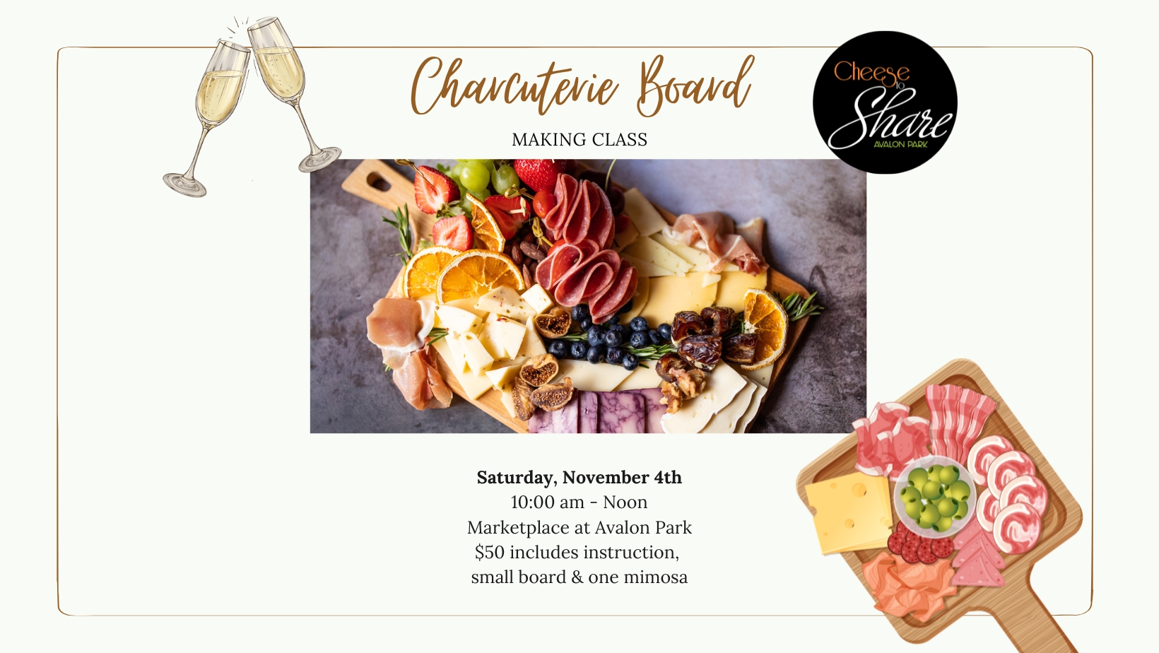 Charcuterie Board Making Class cover image