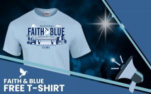 Faith & Blue T-Shirt (DONATION) cover picture