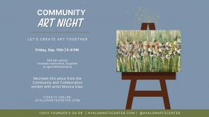 Community Art Night Ticket cover picture
