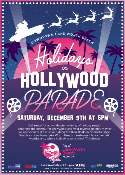 Lake Worth Beach Holidays in Hollywood Parade