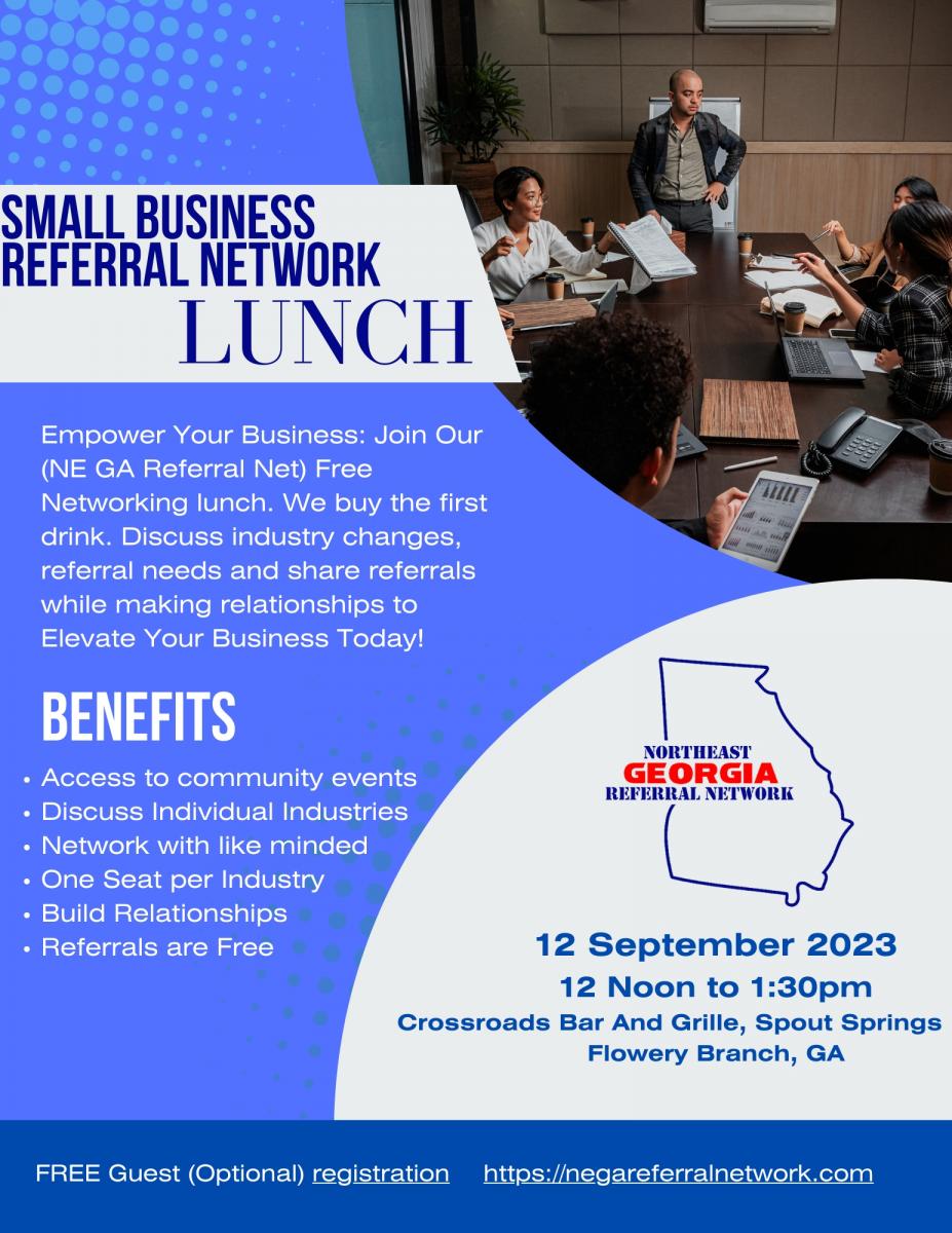 Northeast Georgia Referral Network Lunch