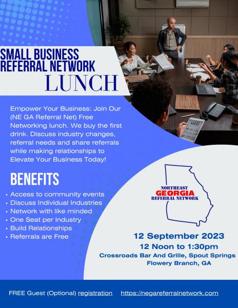 Northeast Georgia Referral Network Lunch