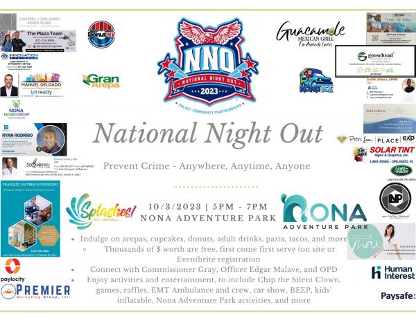 National Night Out Lake Nona