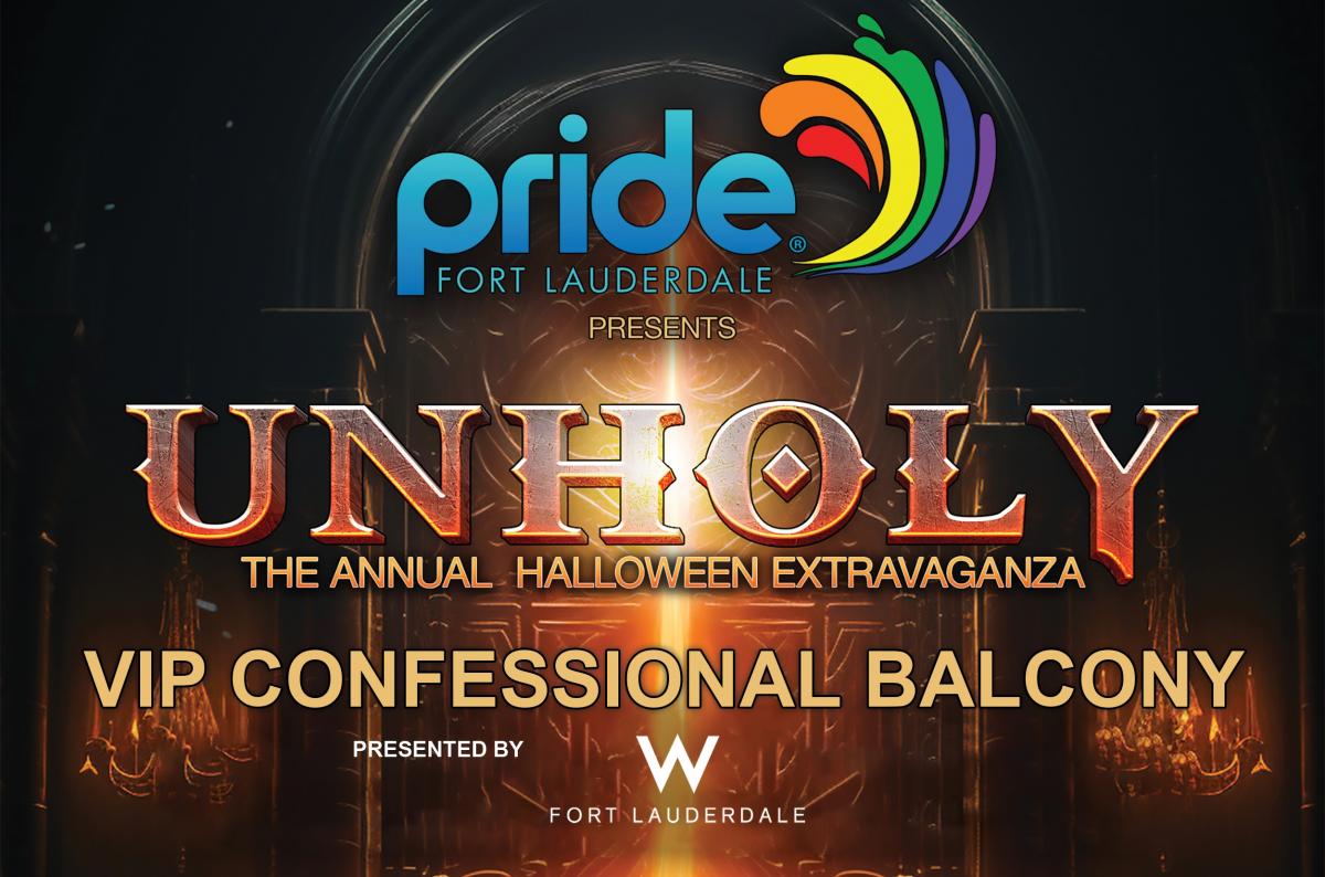 VIP Confessional Balcony Presented by W Fort Lauderdale (LIMITED to 50 TICKETS) cover picture