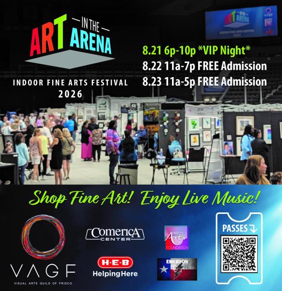 Art in the Arena Frisco 2026