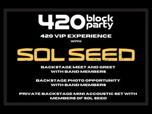 420 BLOCK PARTY-VIP TICKET cover picture