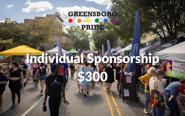 $300 - Individual Sponsorship