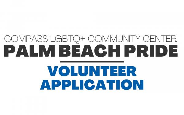 Volunteer at Palm Beach Pride 2024