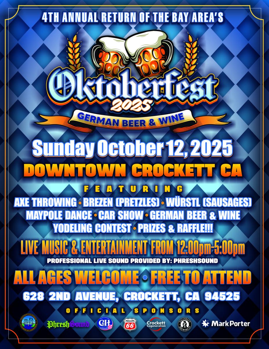 Bay Area's Oktoberfest 2025 Crockett, California