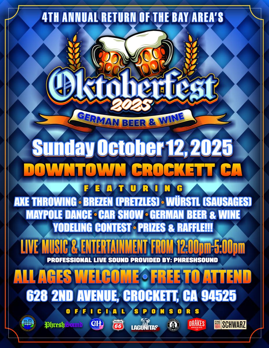 Bay Area's Oktoberfest 2025 Crockett, California