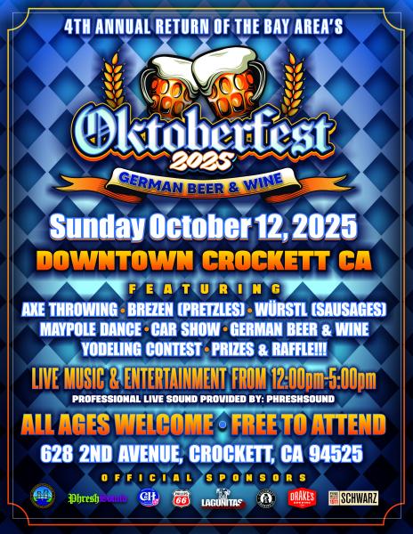Bay Area's Oktoberfest 2025 Crockett, California