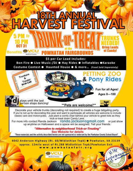 Trunk-O-Treat 2025