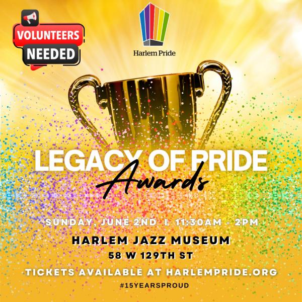 Volunteer Application - Legacy of Pride Awards Volunteer Application - Legacy of Pride Awards