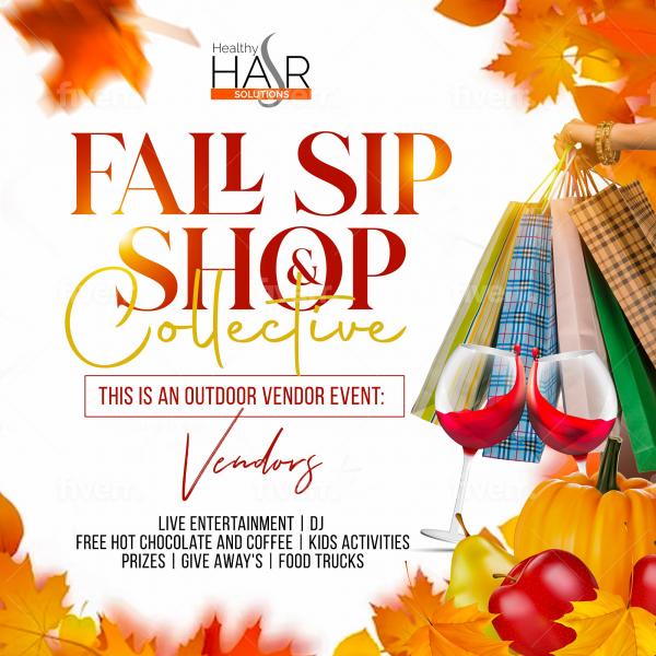 St Charles Fall Sip & Shop Collective Vendor Application
