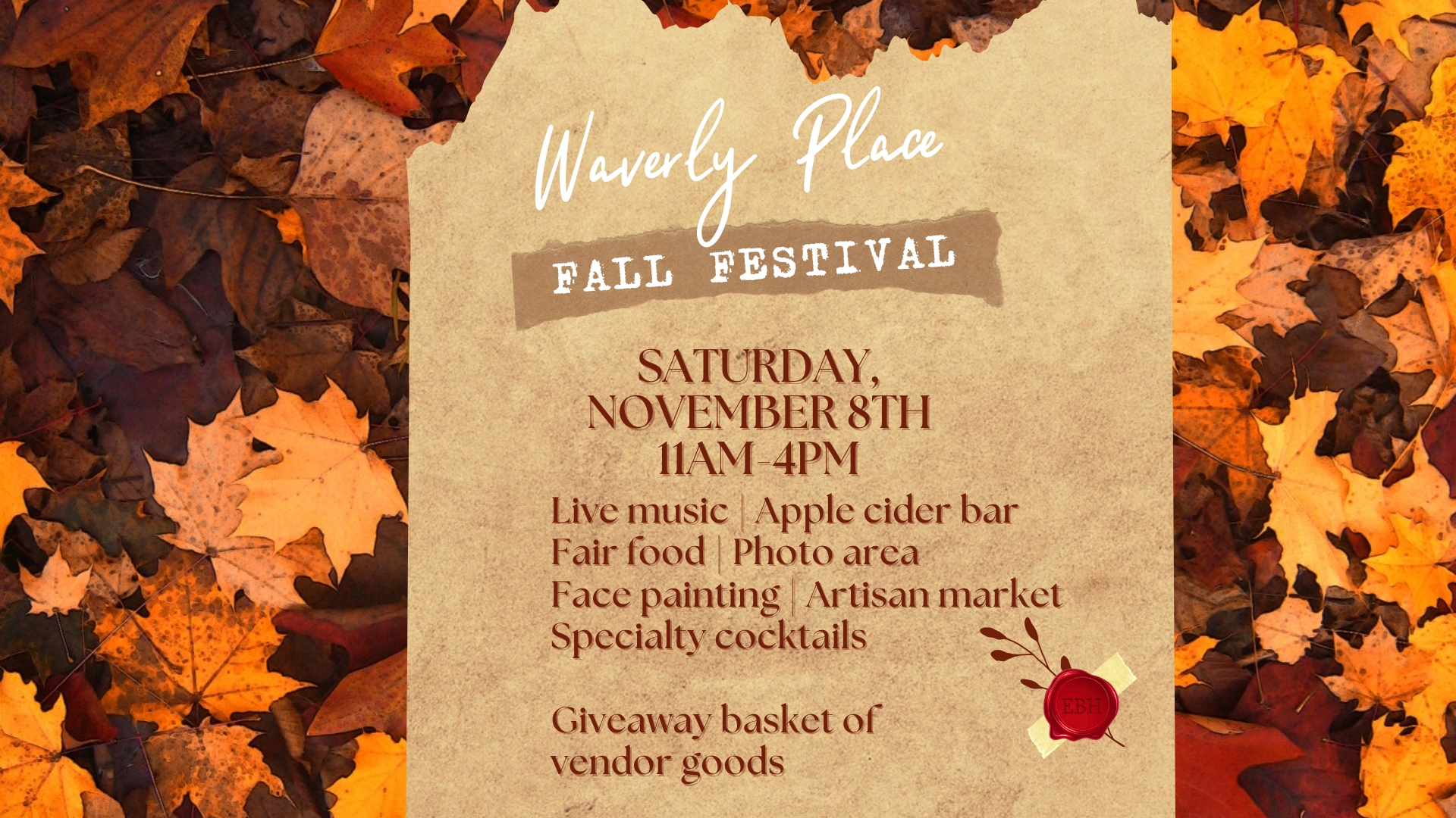 Waverly Place Fall Festival