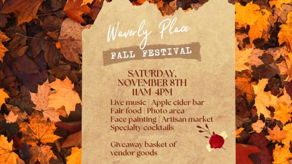 Waverly Place Fall Festival