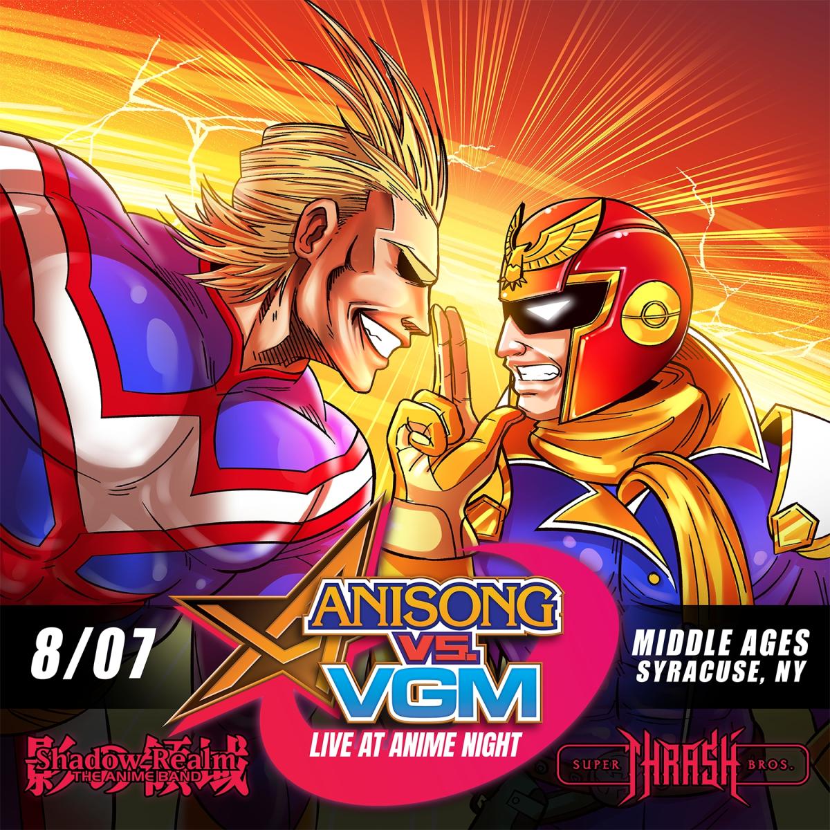 Anisong VS VGM: Live Anime Night - Syracuse
