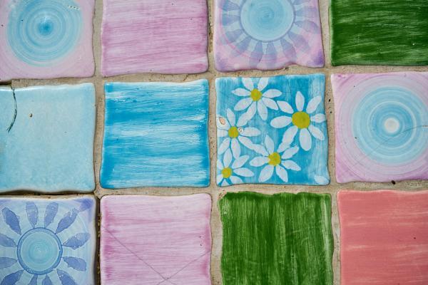 Artful Pride: Ceramics (Community Tile Project) Rachael Barker