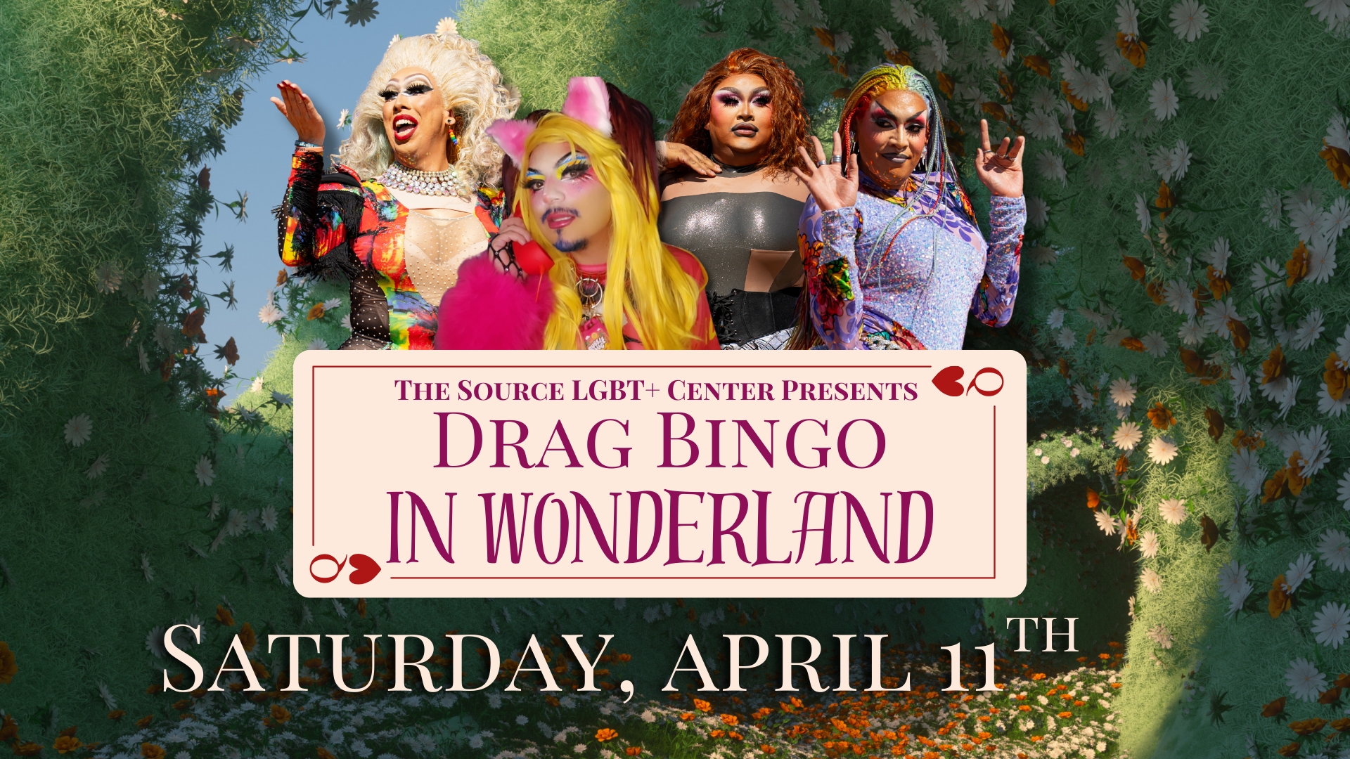 Drag Bingo In Wonderland