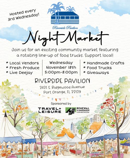 Port Orange Night Market - November