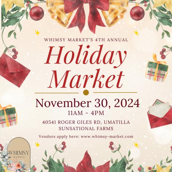 Nov 30, 2024 - Holiday Market