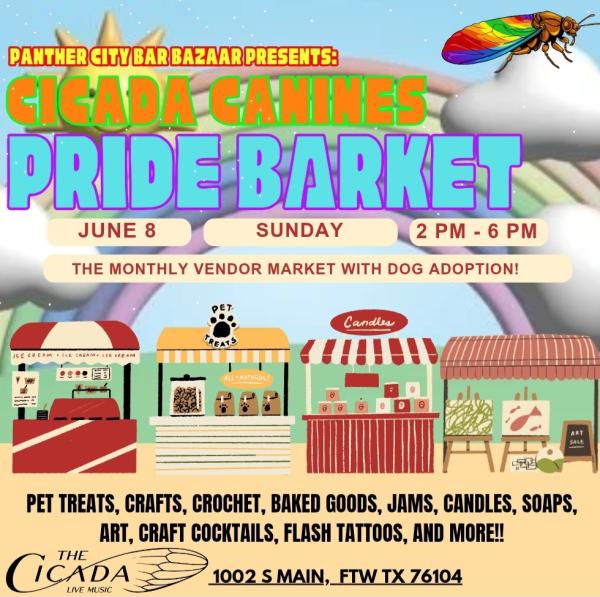 Cicada Canines Monthly Barket June