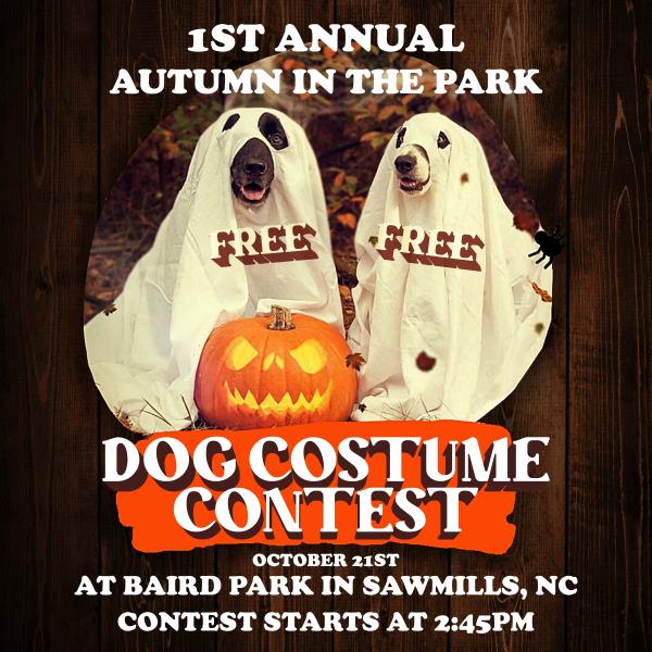 Dog Costume Contest - Autumn In The Park