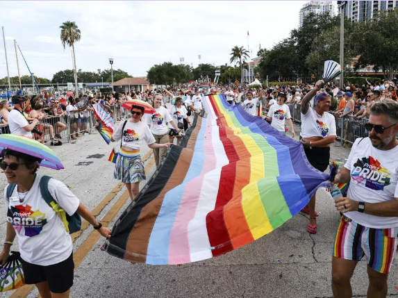 March with Project Pride at St. Pete Pride Parade
