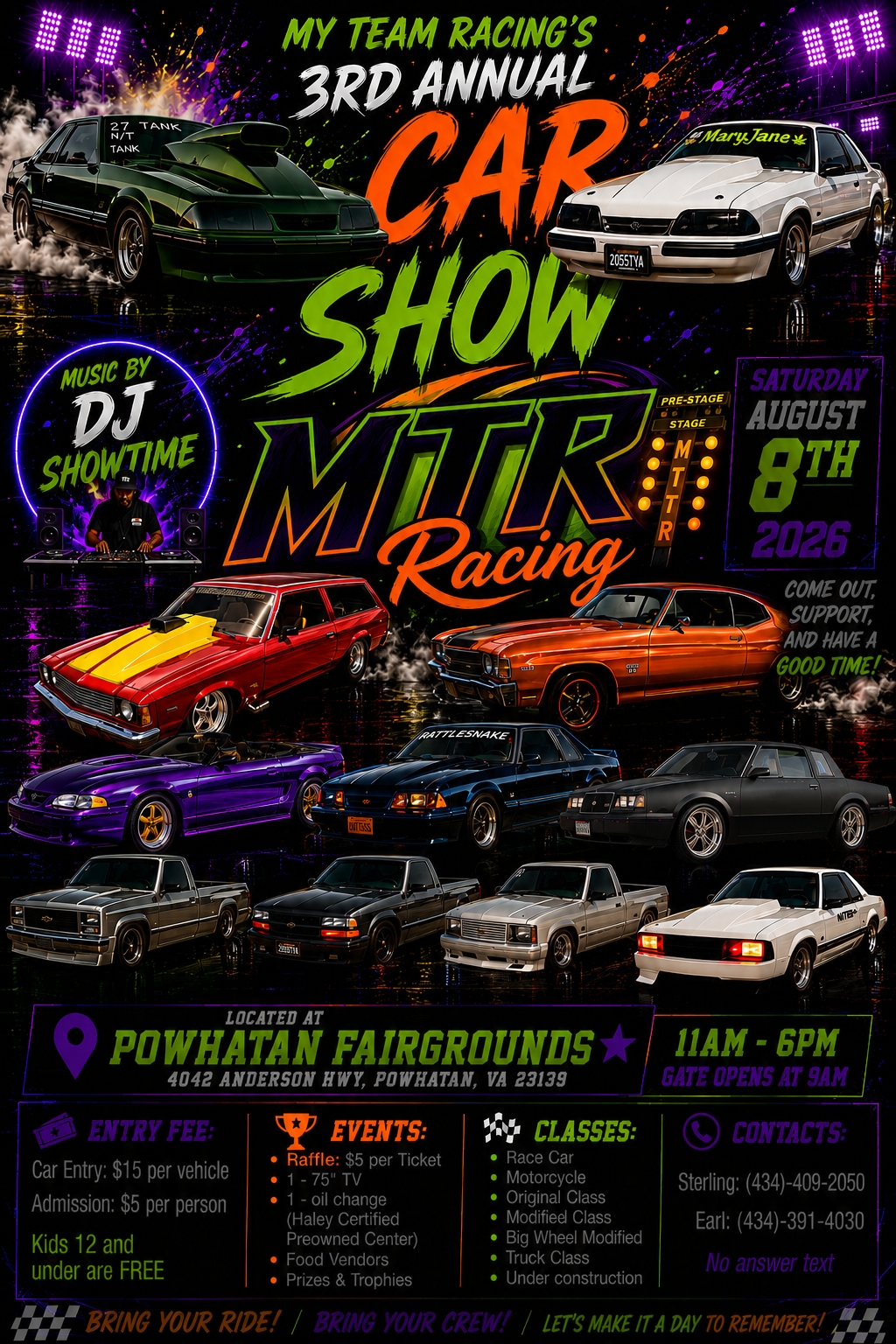 My Team Racing Annual Car Show
