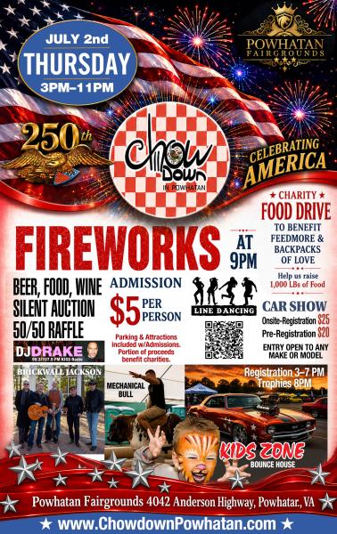 2026 ChowDown in Powhatan Freedom Festival