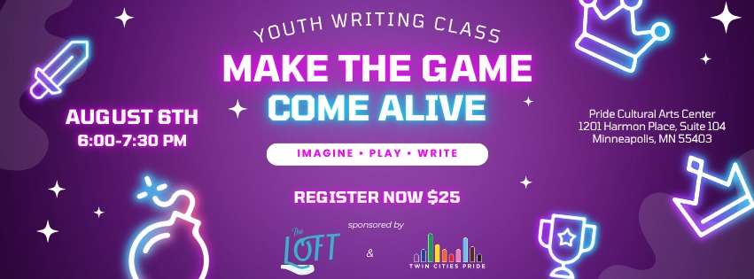 Make The Game Come Alive With Loft Literary Center