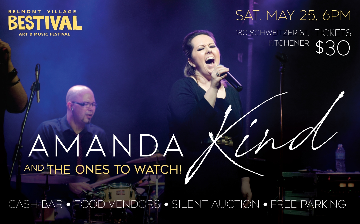 Bestival Fundraiser w/Amanda Kind +"Ones to Watch" finalists cover picture