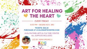 Art for Healing the Heart - Nov. 10th cover picture